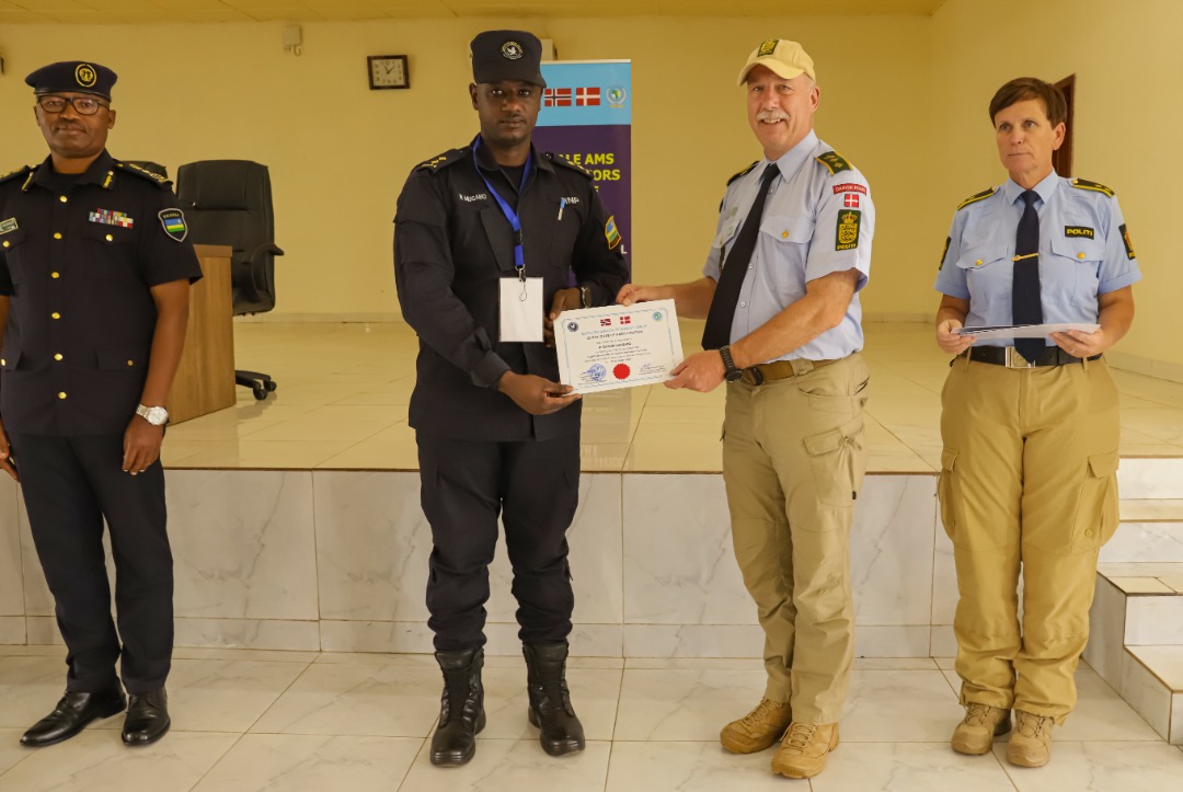 Regional peacekeeping course ends at Police Training School